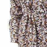 Robe chemise col mao imprimée nouée Femme VERO MODA marque pas cher prix dégriffés destockage