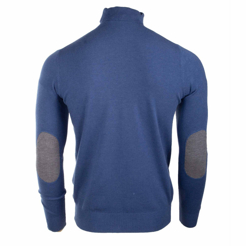 Pull col roule coudiere 30% cachemire 846 Homme REAL CASHMERE à prix -  Degriffstock