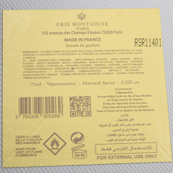 Gris montaigne edp mixte blanc imperial 75ml ar03561 Mixte GRIS MONTAIGNE marque pas cher prix dégriffés destockage