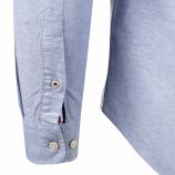 Chemise manches longues col tunisien coton Homme JACK & JONES marque pas cher prix dégriffés destockage
