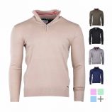 Pull col camionneur manches longues Homme BILL TORNADE
