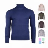 Pull col roulé manches longues Homme BILL TORNADE