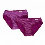 Boite 2 culottes fantaisie celiana Femme LEE COOPER marque pas cher prix dégriffés destockage