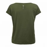 Tee shirt mc 15137012 vert Femme ONLY