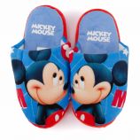 Chausson mickey wd14064 t28 au 34 bleu et rouge Enfant DISNEY marque pas cher prix dégriffés destockage
