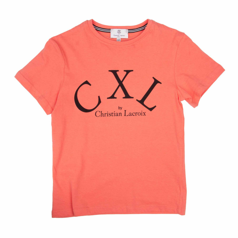 tee shirt 100% coton manches courtes enfant cxl by christian lacroix