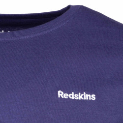 Tee shirt brodé 100% coton Homme REDSKINS marque pas cher prix dégriffés destockage