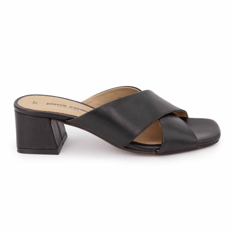 Sandale noir ela -ss21 - 05 t36-41 Femme PIERRE CARDIN