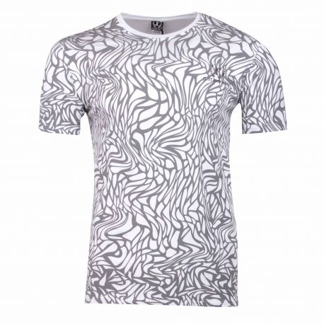 Tee shirt je-2101 white/grey Homme JUST EMPORIO