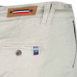 Pantalon chino imprimé coton stretch tamar Homme BLAGGIO marque pas cher prix dégriffés destockage Pantalon chino imprimé coton stretch tamar Homme BLAGGIO marque pas cher prix dégriffés destockage