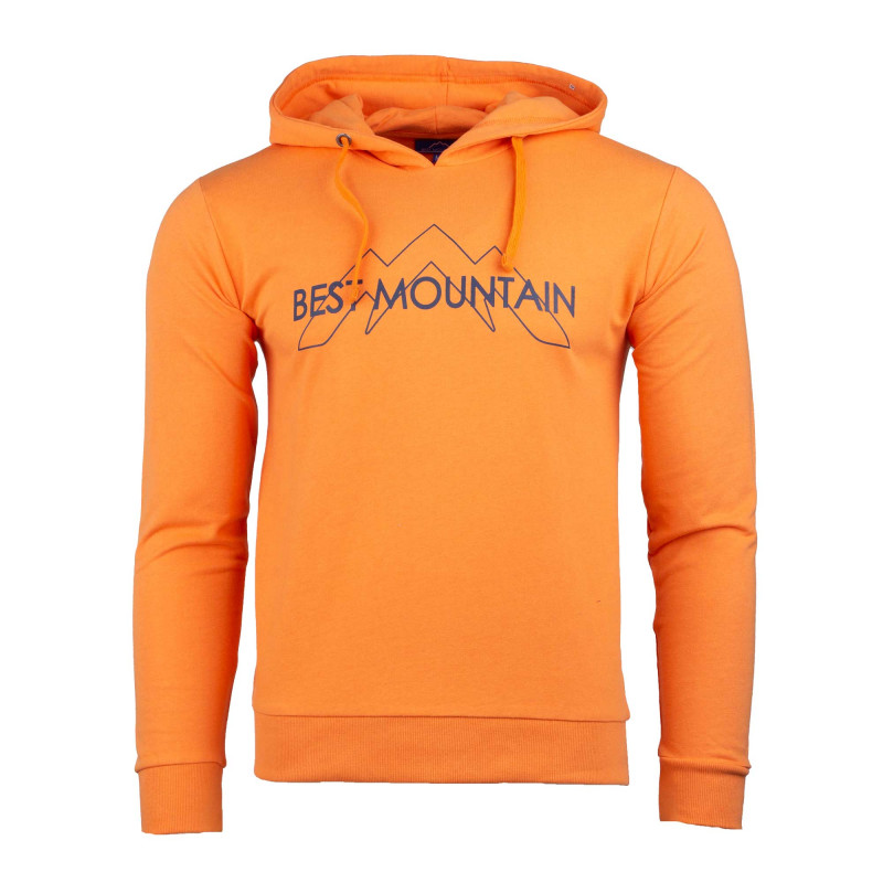 Sweat bm070921-2 bmf006 orange Homme BEST MOUNTAIN