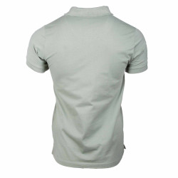 Polo manches courtes coton doux bande logo épaule ballabile Homme CERRUTI marque pas cher prix dégriffés destockage