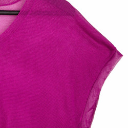 Tunique à manches courtes violet femme AMERICAN VINTAGE Tunique à manches courtes violet femme AMERICAN VINTAGE