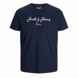 Tee shirt manches courtes inscription Paris coton Homme JACK & JONES