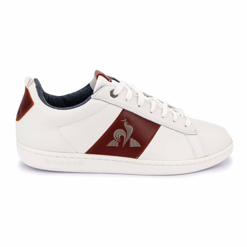 Basket court classic blanc/afterglow 2210103 t39-46 Homme LE COQ SPORTIF
