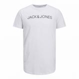 Tee shirt manches courtes col rond logo coton Homme JACK & JONES