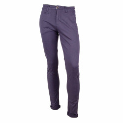 Pantalon chino coton stretch revers fermeture éclair tenali Homme BLAGGIO marque pas cher prix dégriffés destockage