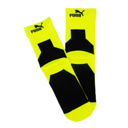 Pack 2 chaussettes 171012001 noir / jaune Mixte PUMA