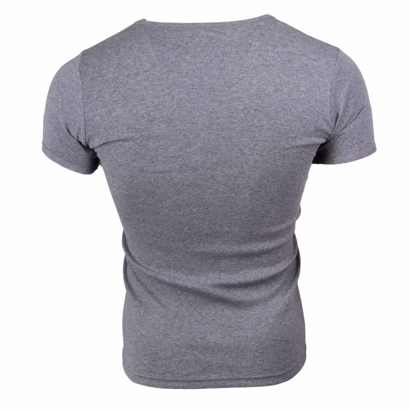 Tee shirt basique cintré coton Homme NEW MAN marque pas cher prix dégriffés destockage