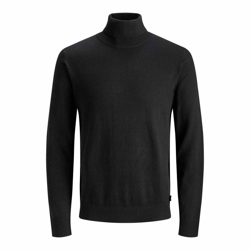 Pull fin col roulé coton mélangé Homme JACK & JONES marque pas cher prix dégriffés destockage Pull fin col roulé coton mélangé Homme JACK & JONES marque pas cher prix dégriffés destockage