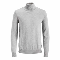 Pull fin col roulé coton mélangé Homme JACK & JONES marque pas cher prix dégriffés destockage Pull fin col roulé coton mélangé Homme JACK & JONES marque pas cher prix dégriffés destockage