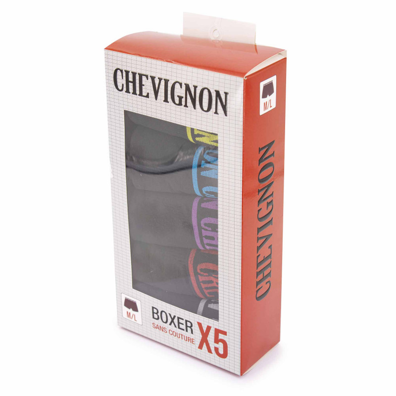Boxers sans couture stretch lot x5 Djino Homme CHEVIGNON marque pas cher prix dégriffés destockage Boxers sans couture stretch lot x5 Djino Homme CHEVIGNON marque pas cher prix dégriffés destockage