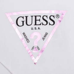 Sweat manches longues inscription logo coton Enfant GUESS marque pas cher prix dégriffés destockage Sweat manches longues inscription logo coton Enfant GUESS marque pas cher prix dégriffés destockage