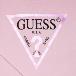 Sweat manches longues inscription logo coton Enfant GUESS marque pas cher prix dégriffés destockage Sweat manches longues inscription logo coton Enfant GUESS marque pas cher prix dégriffés destockage