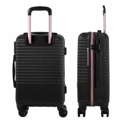 Valise rigide 60x40x24 cm Perle taille M PIERRE CARDIN marque pas cher prix dégriffés destockage