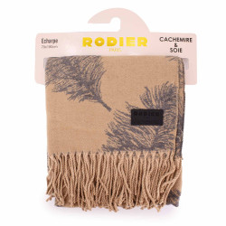 Echarpe motif plume 70x180 cm evorine Femme RODIER marque pas cher prix dégriffés destockage Echarpe motif plume 70x180 cm evorine Femme RODIER marque pas cher prix dégriffés destockage