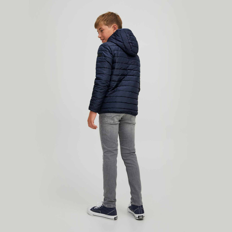 Doudoune matelassée à capuche poches côtés Enfant JACK & JONES marque pas cher prix dégriffés destockage Doudoune matelassée à capuche poches côtés Enfant JACK & JONES marque pas cher prix dégriffés destockage