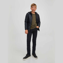 Doudoune matelassée à capuche poches côtés Enfant JACK & JONES marque pas cher prix dégriffés destockage Doudoune matelassée à capuche poches côtés Enfant JACK & JONES marque pas cher prix dégriffés destockage