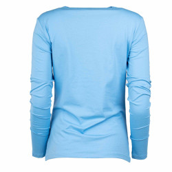 Tee shirt ml 3773 vicrunch bleu bonnie 14081803 Femme VILA