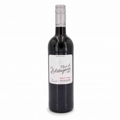 Igp cote de gascogne rge 2020 "fleur d'artagnan" merlot tannat 13.5% 7 Mixte FLEUR DE D ARTAGNAN marque pas cher prix dégriff...