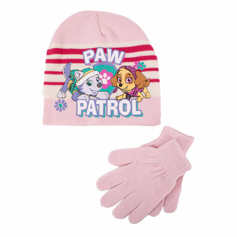 Bonnet rond + gant pat patrouille Enfant PAW PATROL