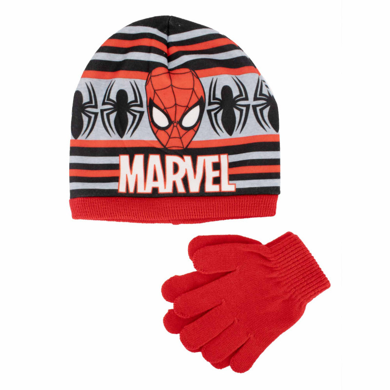 Ensemble 2pcs bonnet + gant spiderman Enfant MARVEL