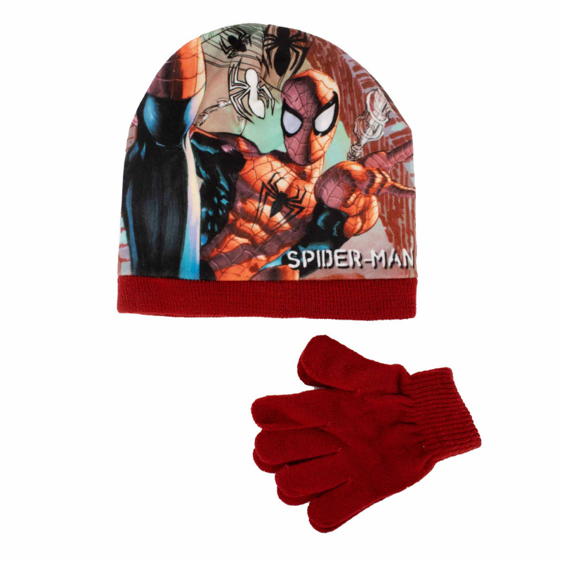 Ensemble 2pcs bonnet + gant spiderman Enfant MARVEL