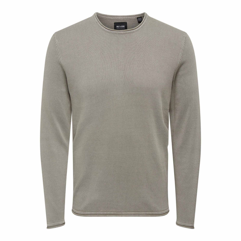 Only & Sons Pull 22006806 Homme Gris EU S