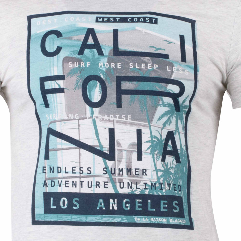 Tee shirt manches courtes imprime coton doux Californie martial assor 24 Homme BLAGGIO marque pas cher prix dégriffés destockage Tee shirt manches courtes imprime coton doux Californie martial assor 24 Homme BLAGGIO marque pas cher prix dégriffés destockage