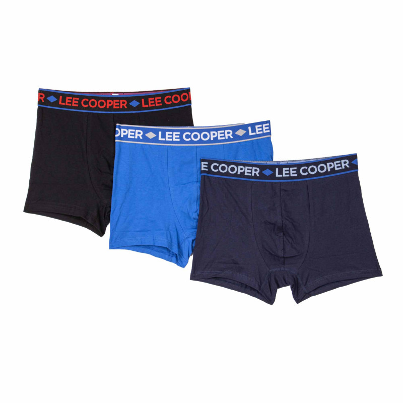 Boxer uni lot x3 Homme LEE COOPER marque pas cher prix dégriffés destockage