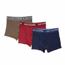 Boxer uni lot x3 Homme LEE COOPER marque pas cher prix dégriffés destockage