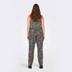 Pantalon slim léopard taille élastique cordon Femme ONLY CARMAKOMA marque pas cher prix dégriffés destockage Pantalon slim léopard taille élastique cordon Femme ONLY CARMAKOMA marque pas cher prix dégriffés destockage