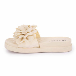 Claquette avec fleur sur le dessus Femme LOVETT marque pas cher prix dégriffés destockage Claquette avec fleur sur le dessus Femme LOVETT marque pas cher prix dégriffés destockage