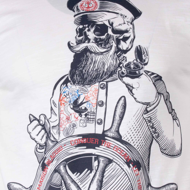 Tee shirt manches courtes imprime coton doux Capitaine maxwell assor 24 Homme BLAGGIO marque pas cher prix dégriffés destockage Tee shirt manches courtes imprime coton doux Capitaine maxwell assor 24 Homme BLAGGIO marque pas cher prix dégriffés destockage