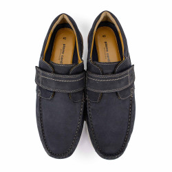 Mocassin newportcar-ss23-17 cuir jeans denim / tex navy t40-46 Homme PIERRE CARDIN Mocassin newportcar-ss23-17 cuir jeans denim / tex navy t40-46 Homme PIERRE CARDIN