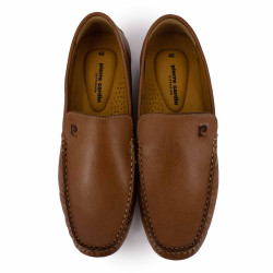 Mocassin carloscar-ss23-03 cuir tan / canvas tan t40-46 Homme PIERRE CARDIN Mocassin carloscar-ss23-03 cuir tan / canvas tan t40-46 Homme PIERRE CARDIN