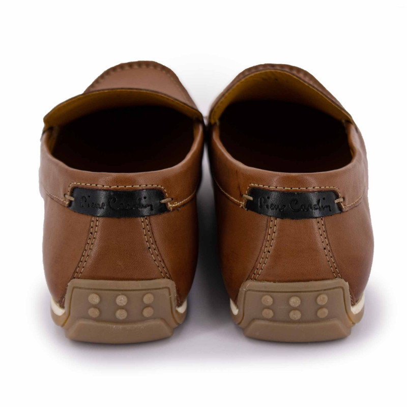 Mocassin carloscar-ss23-03 cuir tan / canvas tan t40-46 Homme PIERRE CARDIN Mocassin carloscar-ss23-03 cuir tan / canvas tan t40-46 Homme PIERRE CARDIN
