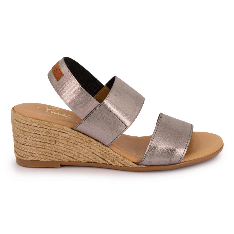 Sandale elastico plata vieja 531/5 t36/41 Femme PINAZ marque pas cher prix dégriffés destockage