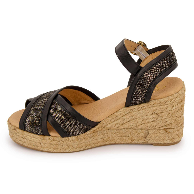 Sandale hemp glitter negro 138/5p pd t36/41 Femme PINAZ marque pas cher prix dégriffés destockage Sandale hemp glitter negro 138/5p pd t36/41 Femme PINAZ marque pas cher prix dégriffés destockage