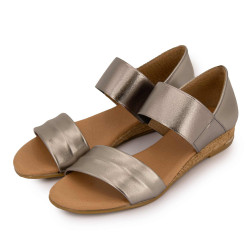 Sandale lamido acero 321 ao t36/41 Femme PINAZ marque pas cher prix dégriffés destockage